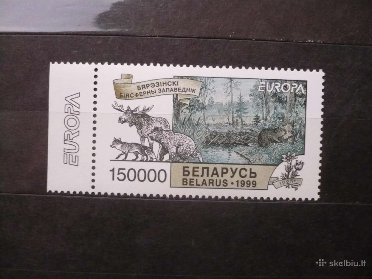 1999 m. Europa pašto ženklai – gamtos rezervatai