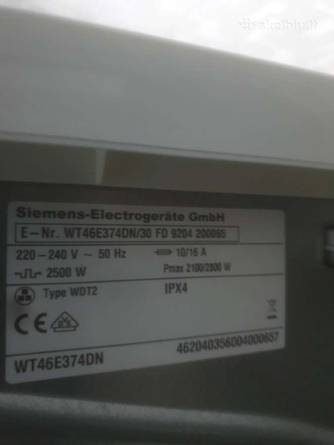 Dziovykle siemens - nuotraukos Nr. 2