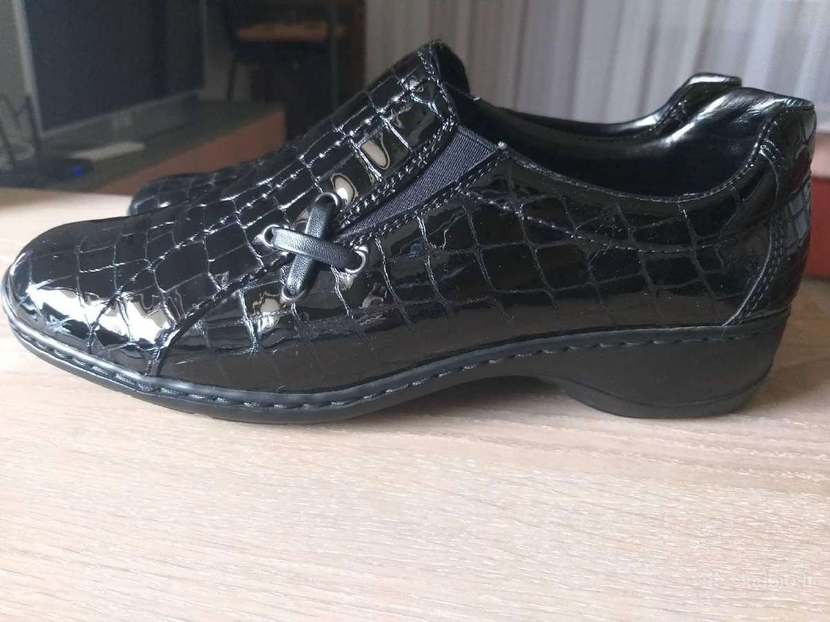 Natūralios odos Rieker antistress bateliai, - nuotraukos Nr. 3
