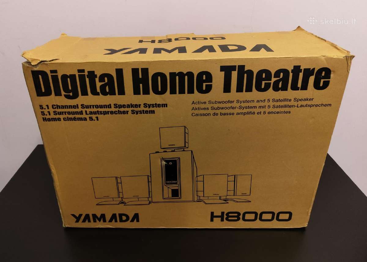 Parduodu kolonėles Yamada H8000 - nuotraukos Nr. 5