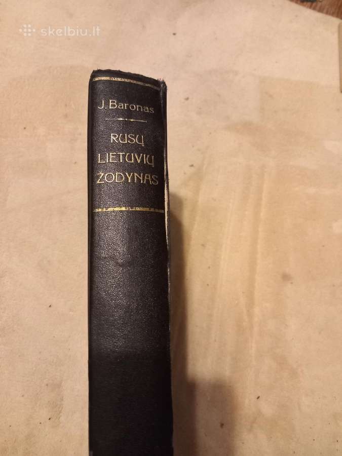 Antikvarinis rusų-lietuvių kalbos žodynas - nuotraukos Nr. 2