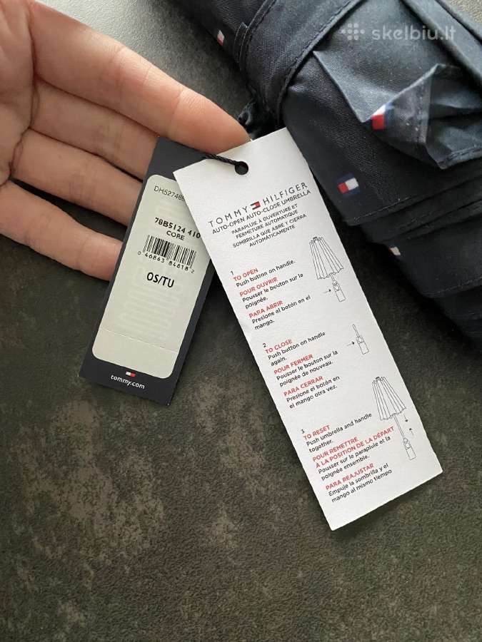 Firminiai Tommy Hilfiger skėčiai - nuotraukos Nr. 5