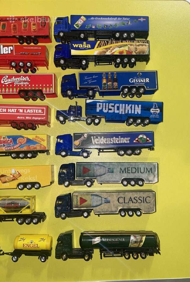Modeliukai truckai furos su priekabomis - nuotraukos Nr. 8