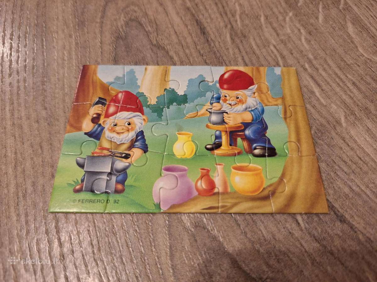 Kinder žaisliukų puzlė - nuotraukos Nr. 8