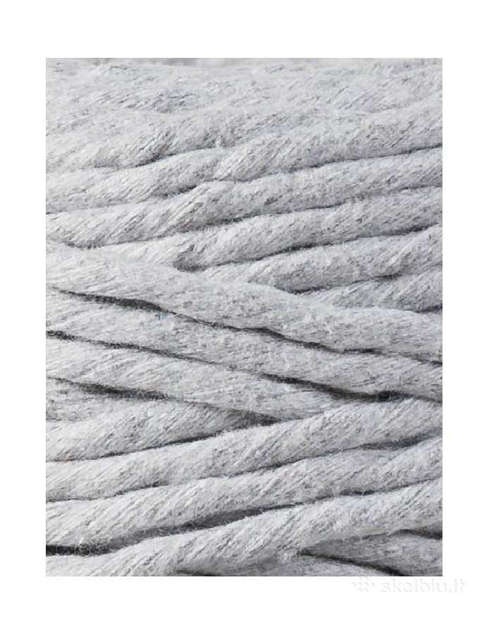 Bobbiny medvilninės macrame virvės 5 mm /100 m - nuotraukos Nr. 13