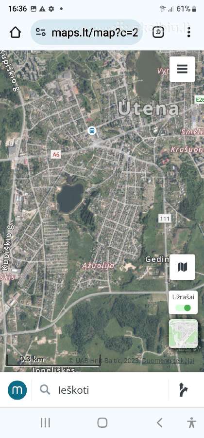 Sklypas ribojasi su pietiniu Utenos miesto aplinke - nuotraukos Nr. 9