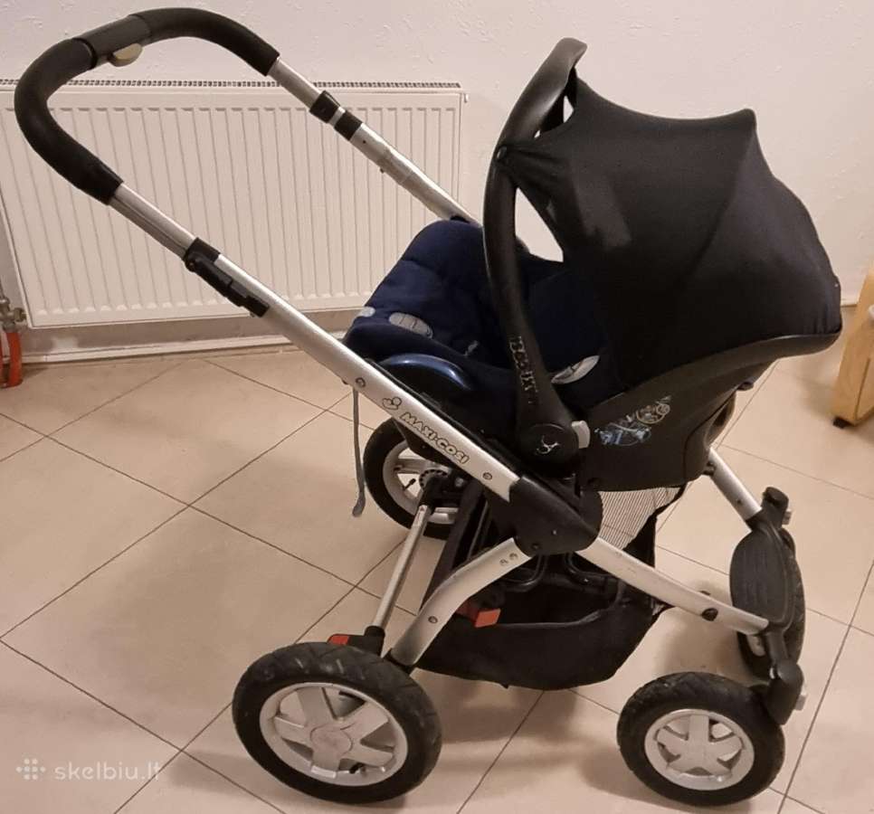 3-jų dalių maxi cosy vežimas - nuotraukos Nr. 8