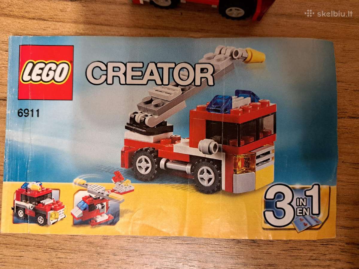 Lego 6911rinkinys 3 viename - nuotraukos Nr. 4