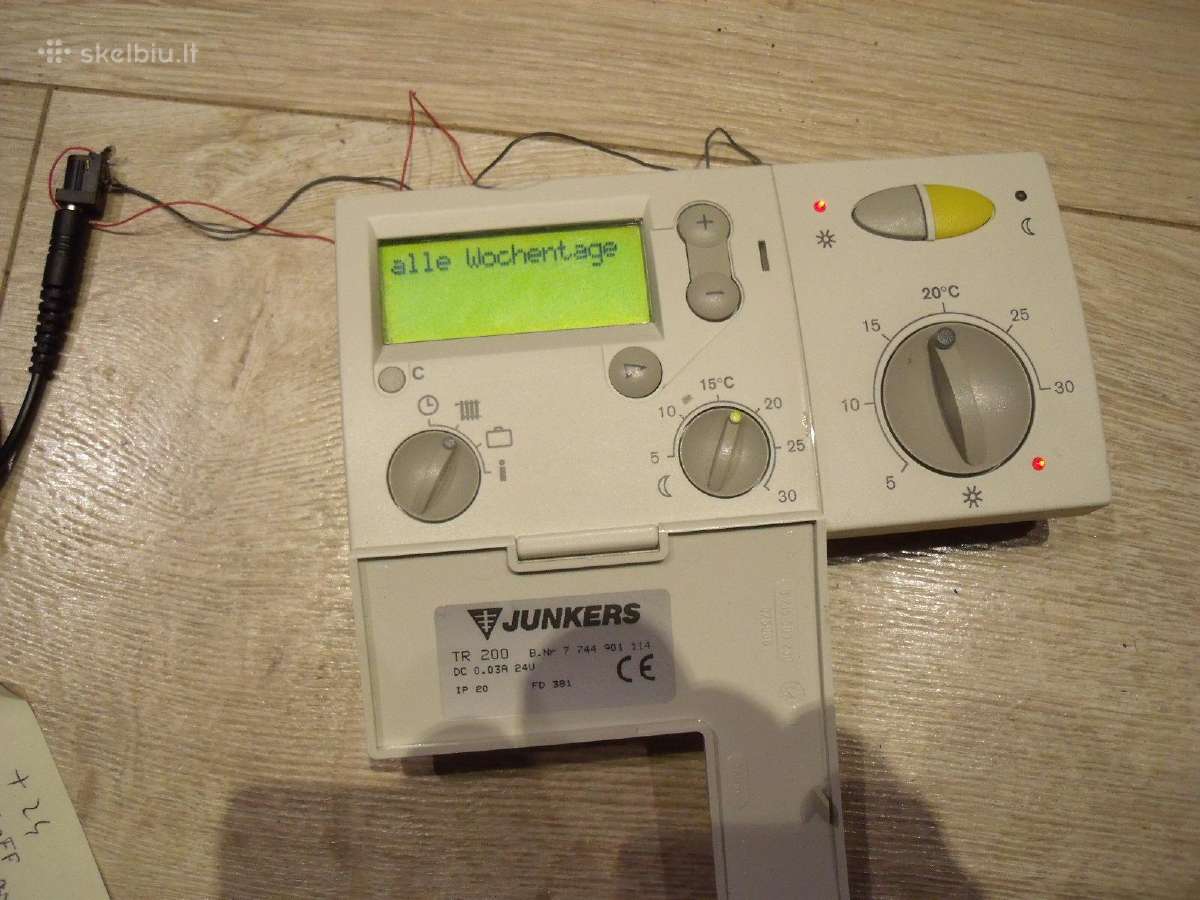 Patalpos termostatas Ebeco, junkers ir kiti - nuotraukos Nr. 14