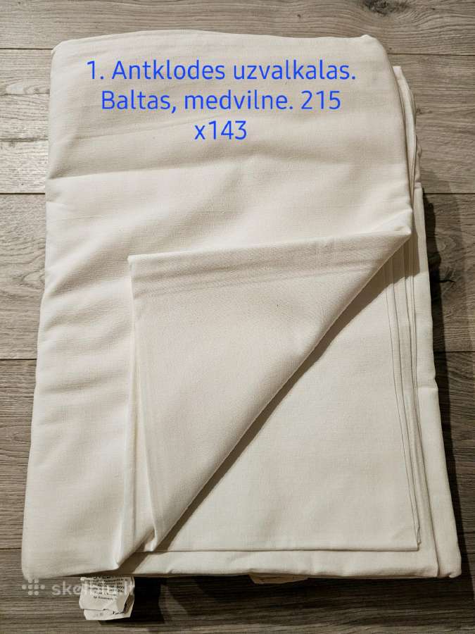 Lininė - medvilninė senovine nauja patalynė - nuotraukos Nr. 2