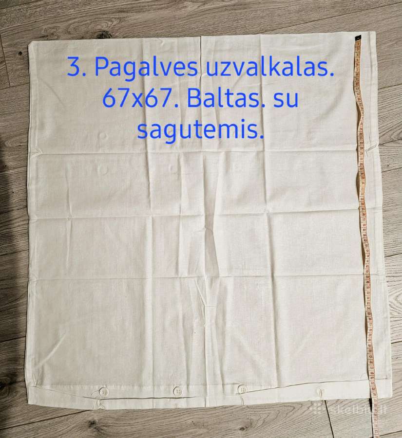Lininė - medvilninė senovine nauja patalynė - nuotraukos Nr. 4