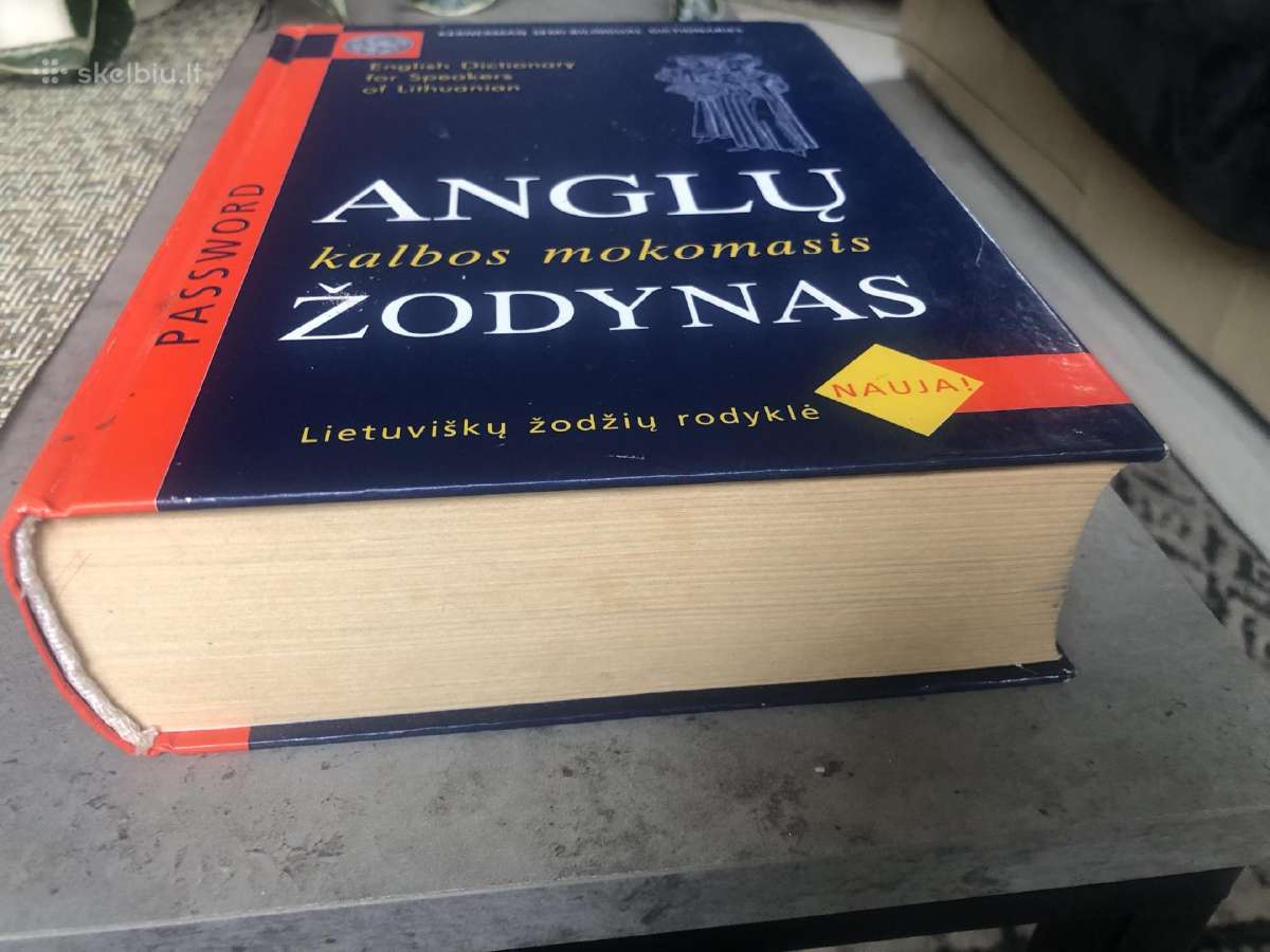 Anglu kalbos zodynas - nuotraukos Nr. 2