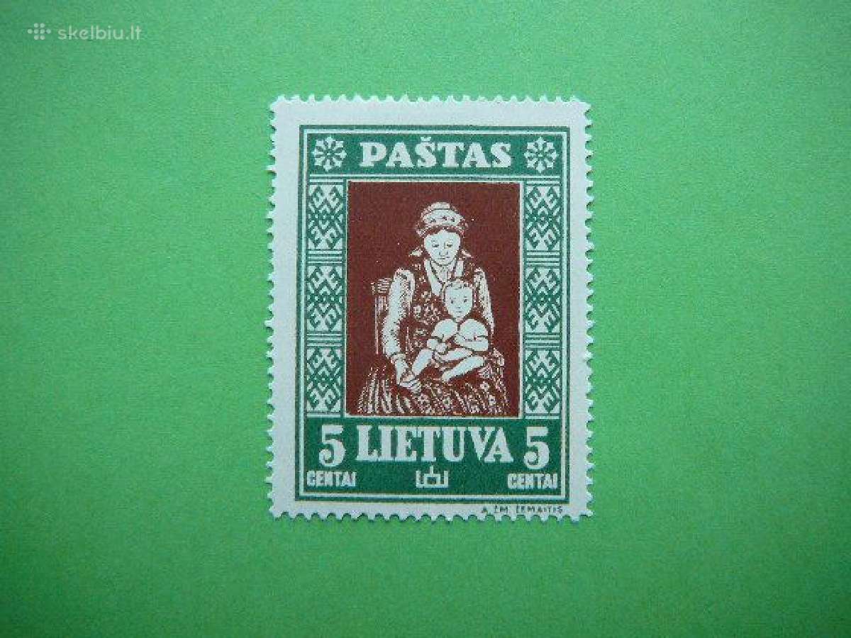 Lietuva 1933 Septyndieniai Mlh lit364as