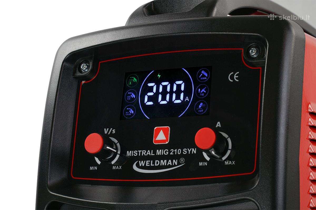 Naujiena Weldman 4 in 1 Mig/tig/mma/plasma - nuotraukos Nr. 4