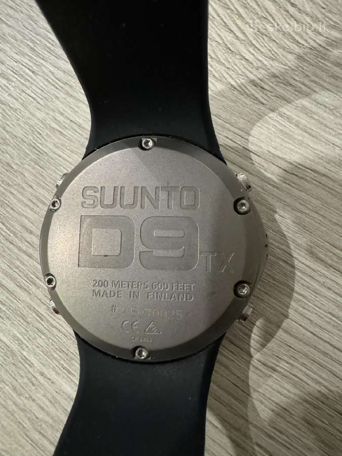 Suunto D9tx nardymo kompiuteris - nuotraukos Nr. 2