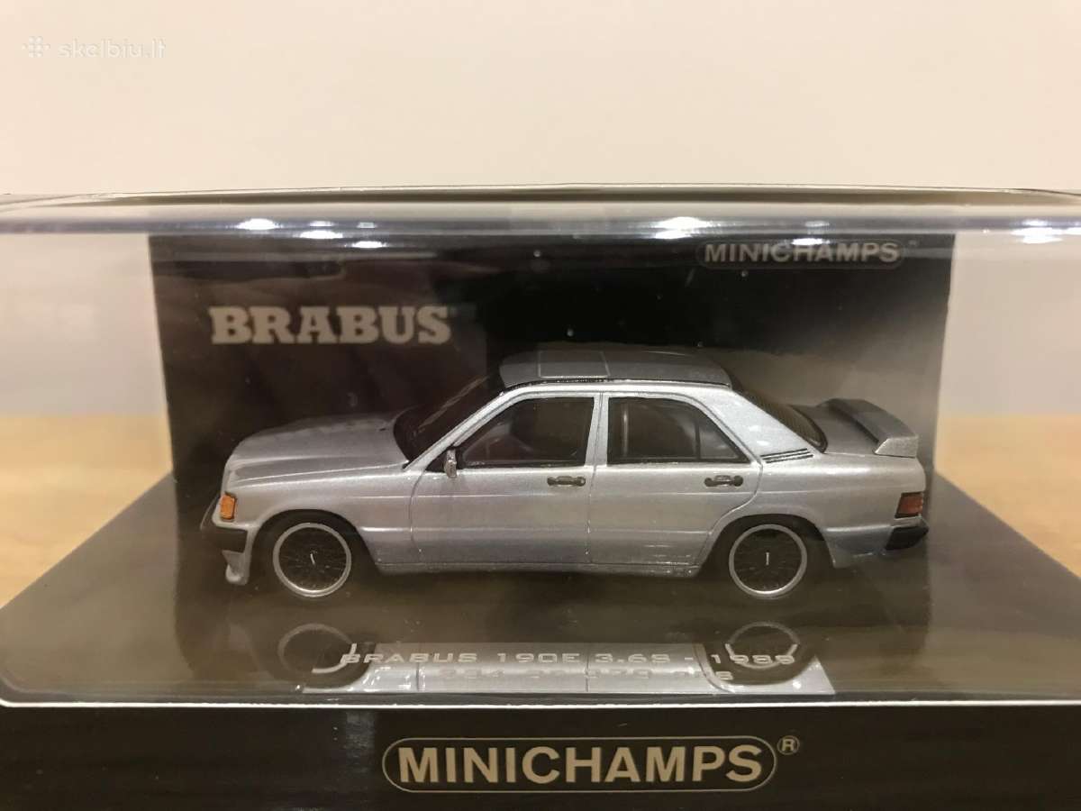 Mercedes-benz Brabus 3,6s Sidabrinis