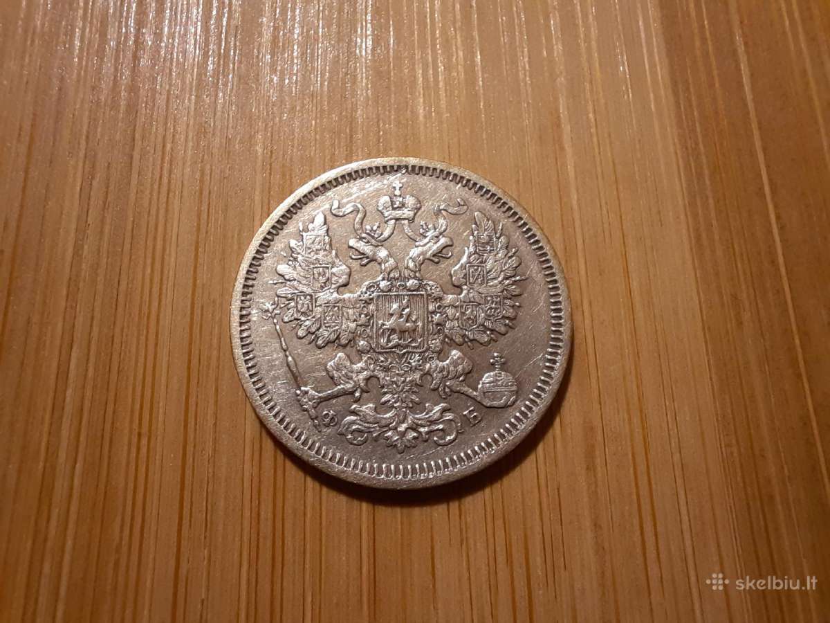 20 kapeiku 1860 - sidabras - nuotraukos Nr. 2