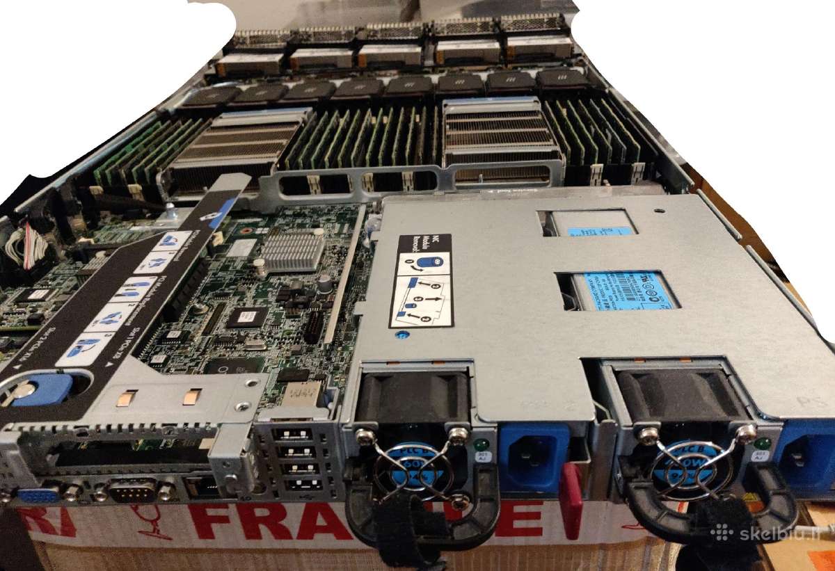 Serveriai Hp Dl380 Gen9 2xe5-2699v4, Dl360p G8 - nuotraukos Nr. 31