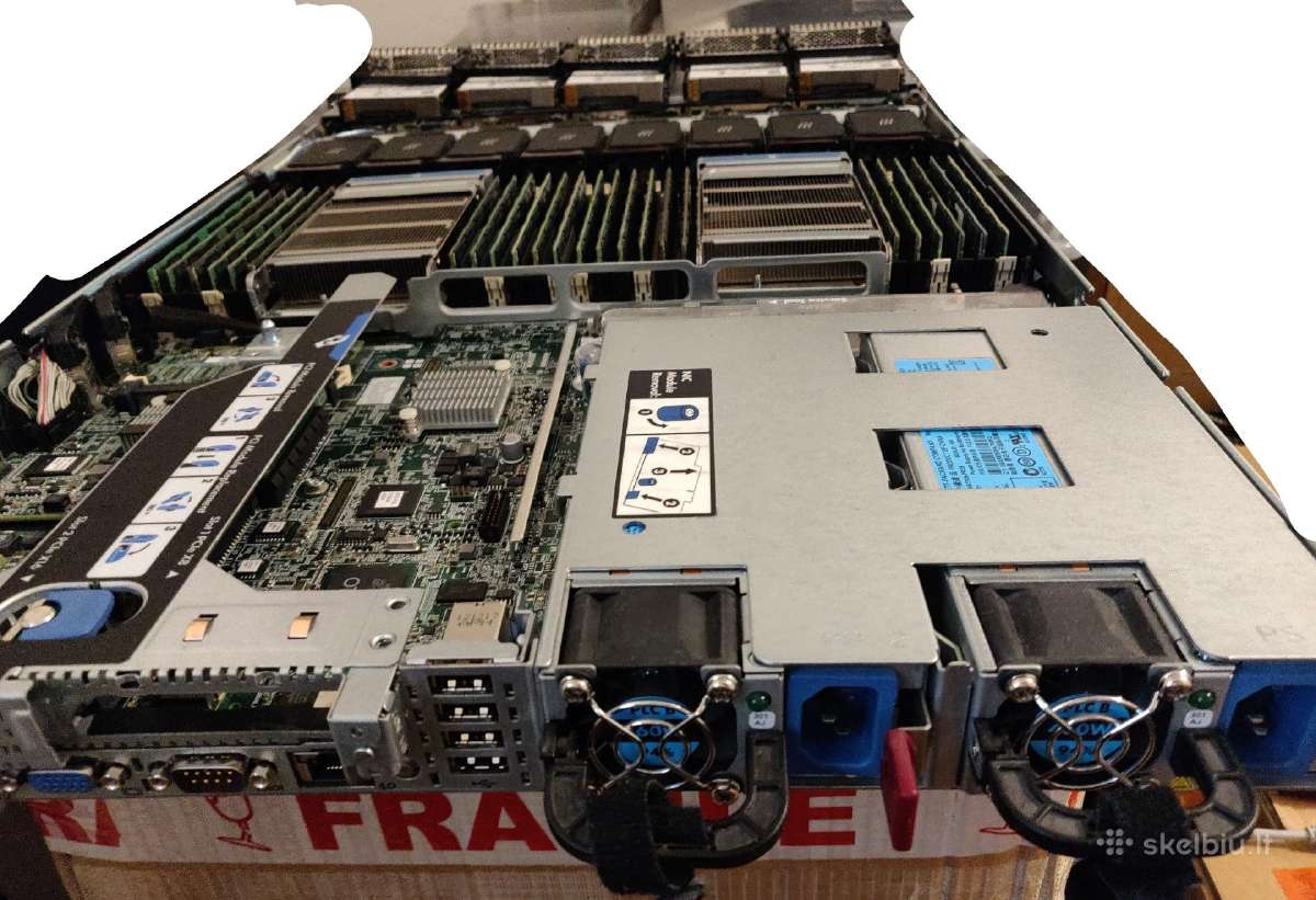 Serveriai Hp Dl380 Gen9, Dl360p G8 - nuotraukos Nr. 30