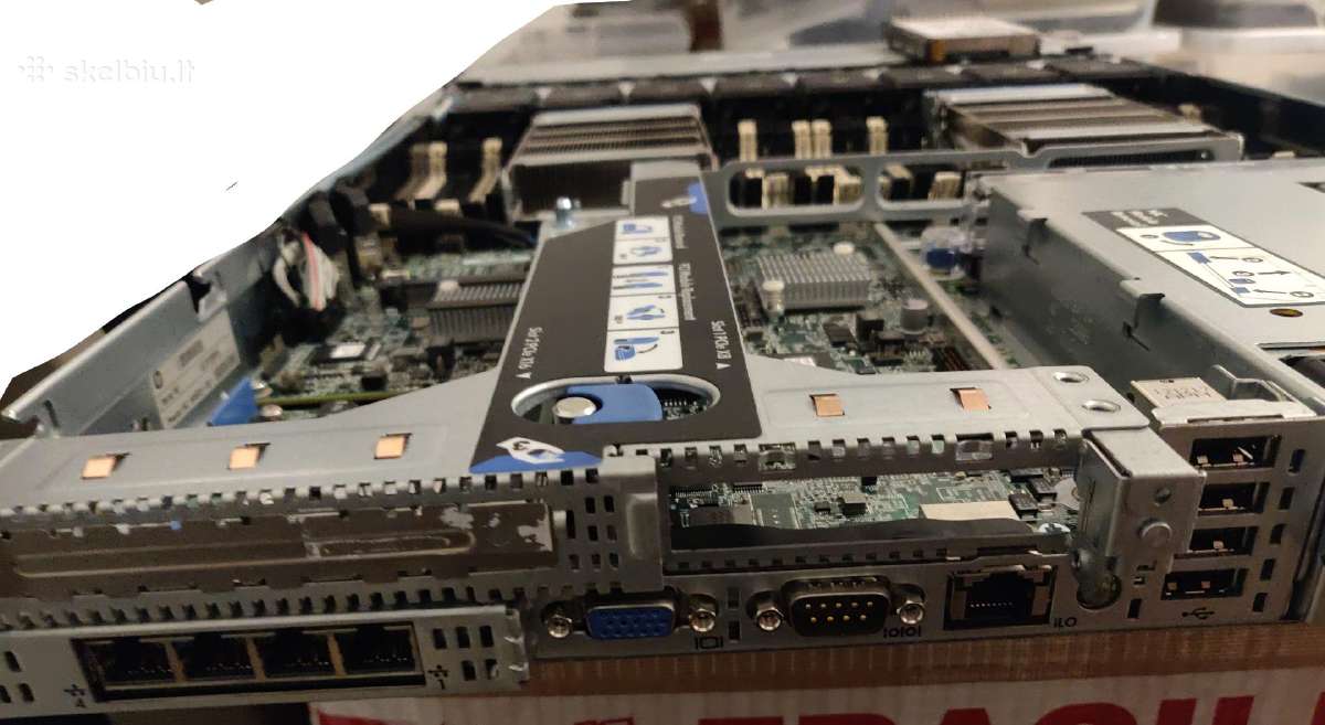 Serveriai Hp Dl380 Gen9, Dl360p G8 - nuotraukos Nr. 31