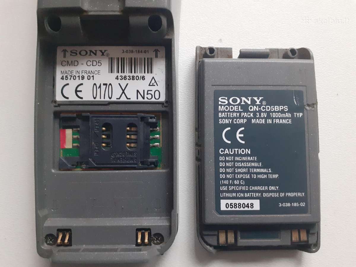 Sony Cmd - Cd5 - nuotraukos Nr. 4