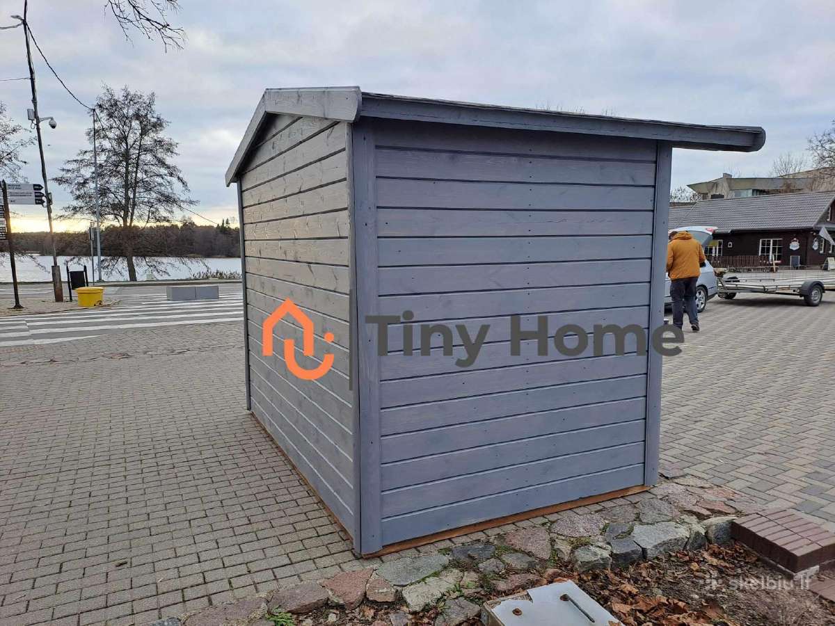 Medinis prekybinis kioskas 2x3 m. - nuotraukos Nr. 8