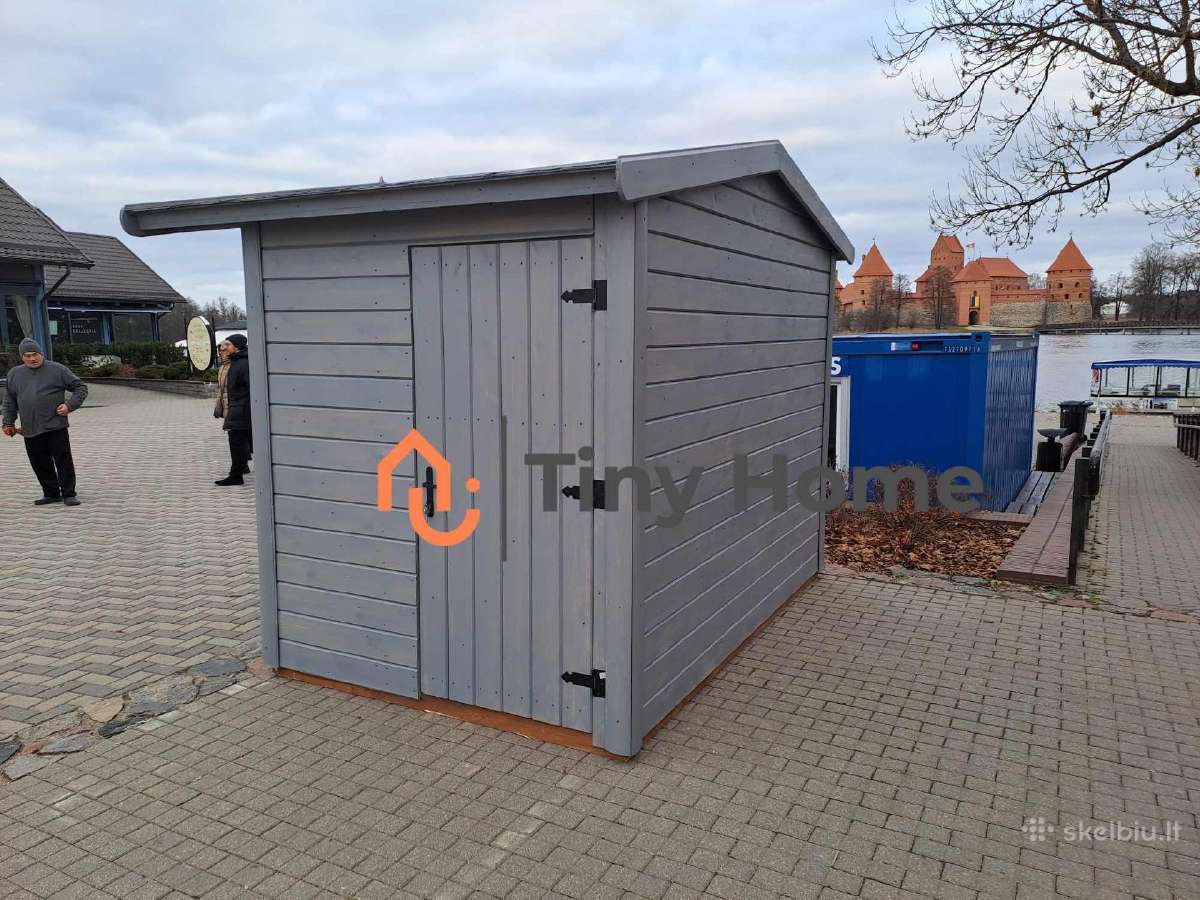Medinis prekybinis kioskas 2x3 m. - nuotraukos Nr. 5