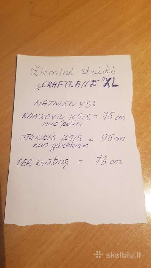 Striuke Nauja XL Craftland 70eu - nuotraukos Nr. 8