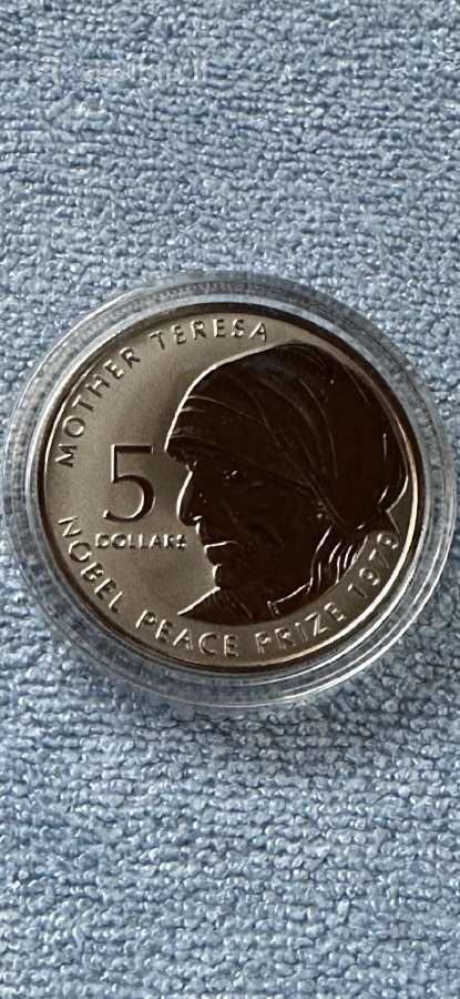 Moneta Cook isl. 2002m. 5 dollars, cu-ni