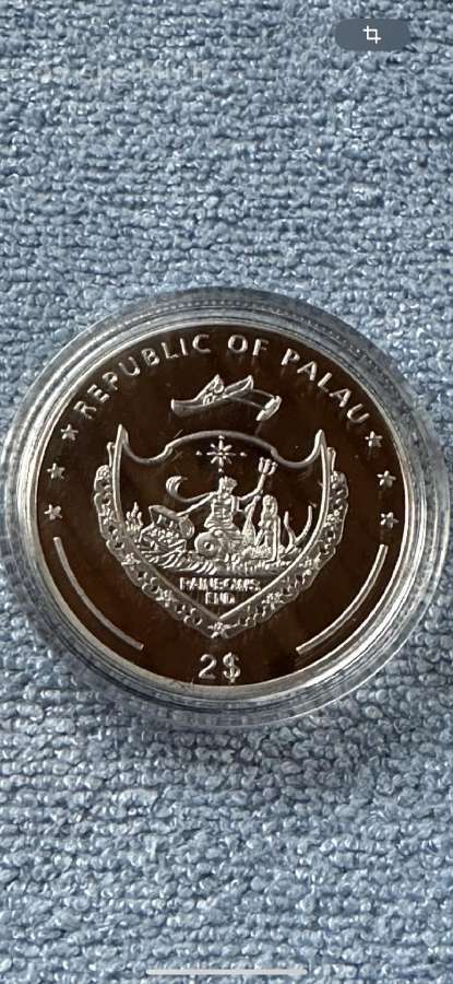 Moneta Palau 2012m. 2 dollars, cu-ni - nuotraukos Nr. 2