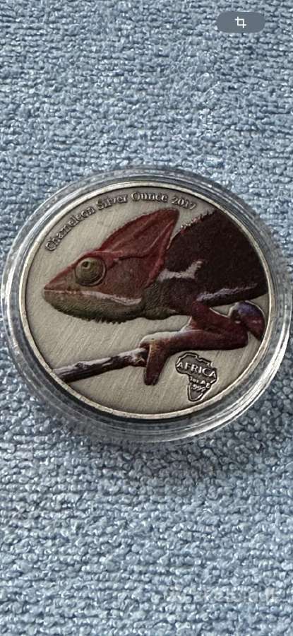 Moneta Congo 2017m. 1000 Franks, cu-ni