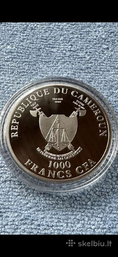 Moneta Cameroun 2019m. 1000 Francs, cu-ni - nuotraukos Nr. 2
