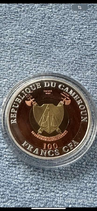 Moneta Cameroun 2011m. 100 Francs, cu-ni - nuotraukos Nr. 2