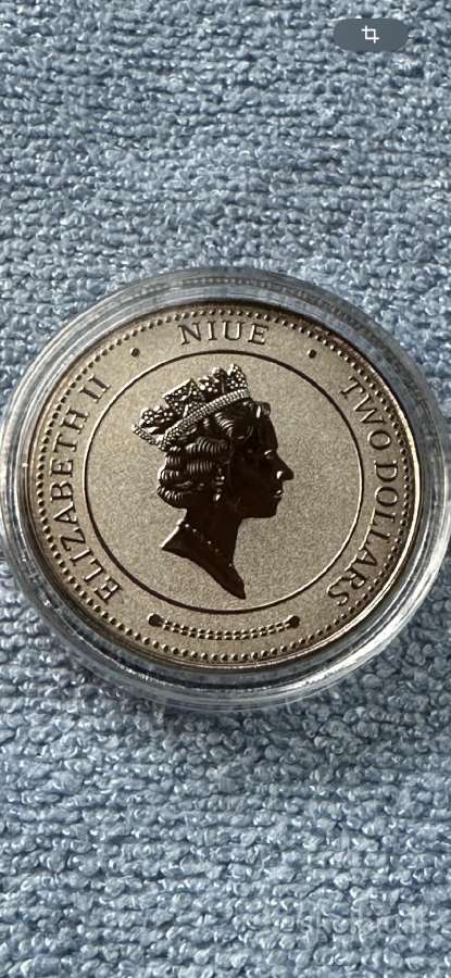 Moneta Niue 2014m. 2 dollars, cu-ni - nuotraukos Nr. 2