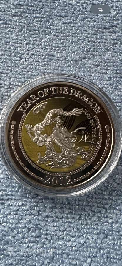Moneta Niue 2012m. 2 dollars, cu-ni
