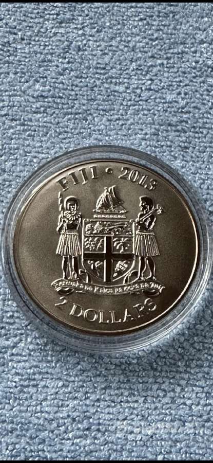 Moneta Fiji 2013m. 2 dollars, cu-ni - nuotraukos Nr. 2