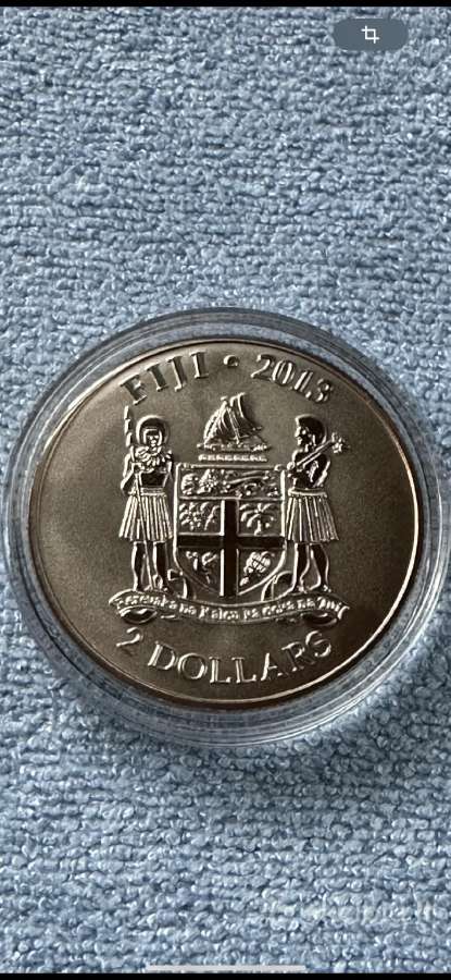 Moneta Fiji 2013m. 2 dollars, cu-ni - nuotraukos Nr. 2