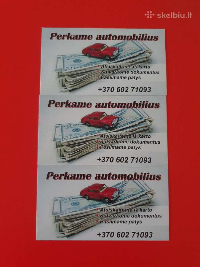 Automobiliu Supirkimas - nuotraukos Nr. 8