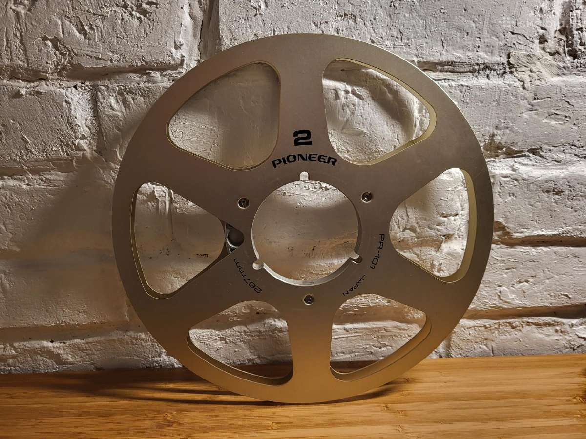 Pioneer Pr-101 aliuminė ritė Japan originali - nuotraukos Nr. 2