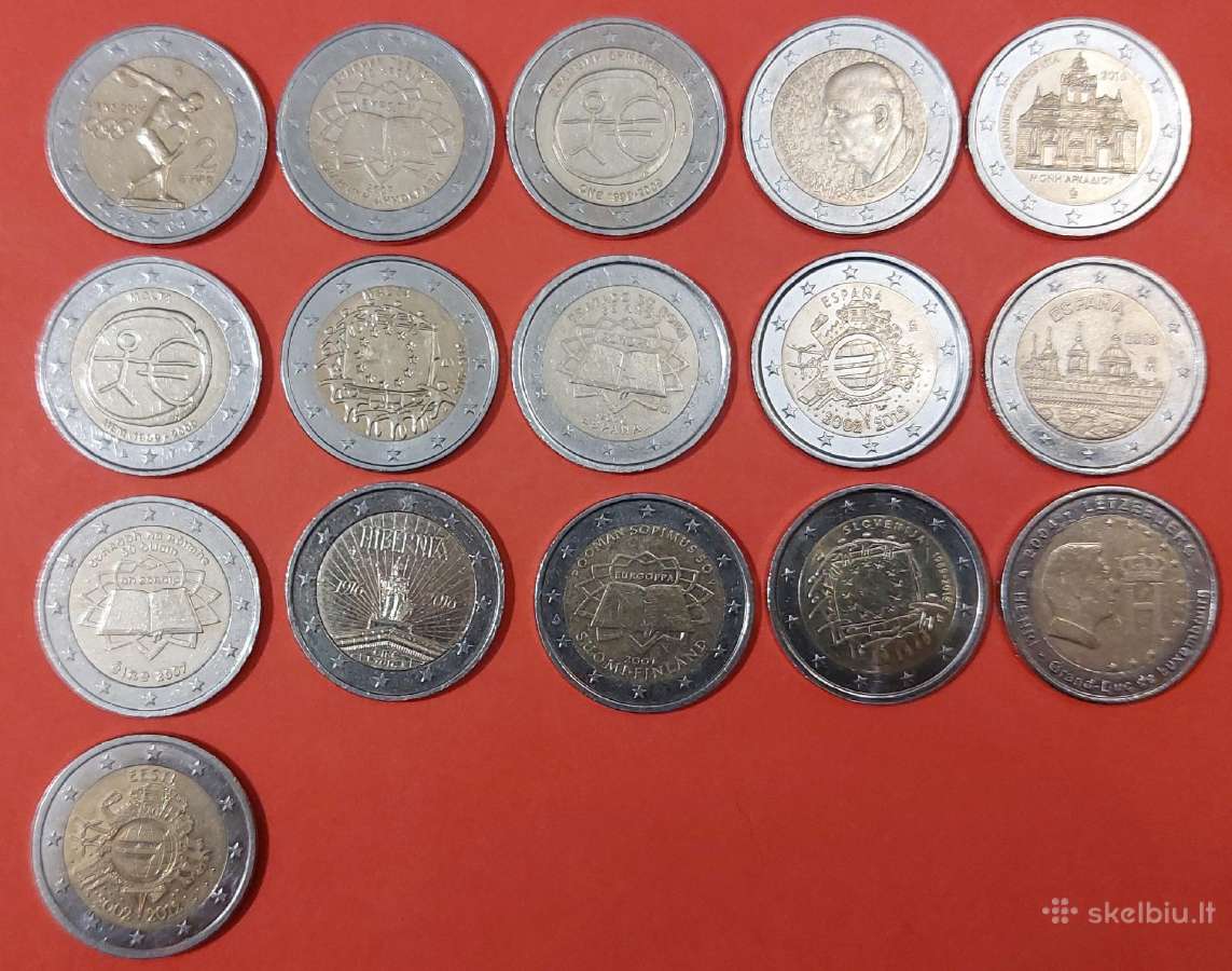 Proginės euro monetos - nuotraukos Nr. 14