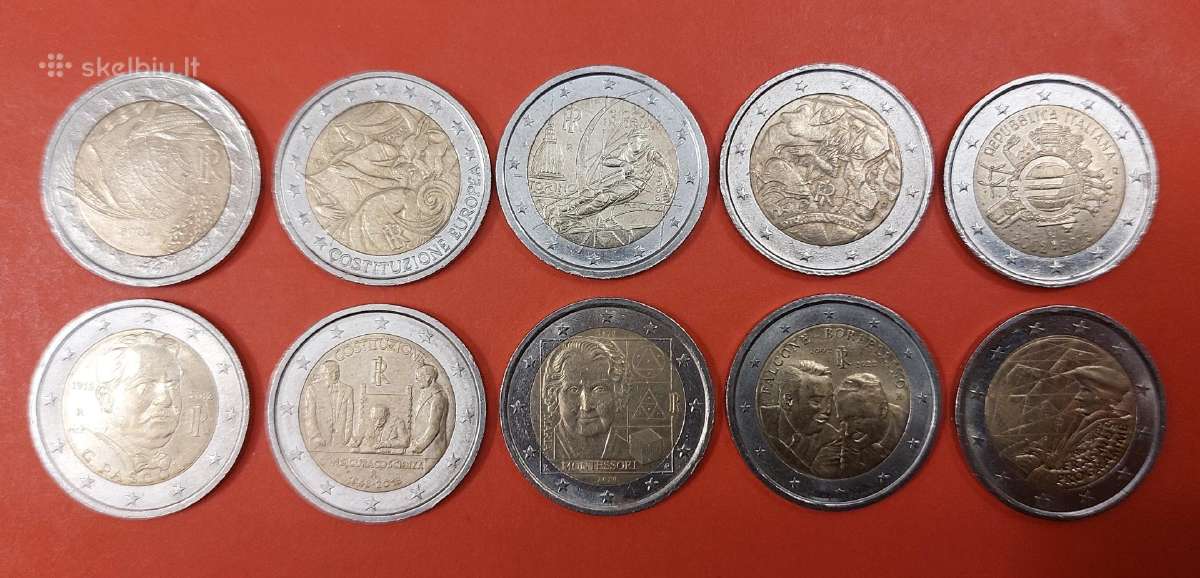 Proginės euro monetos - nuotraukos Nr. 9