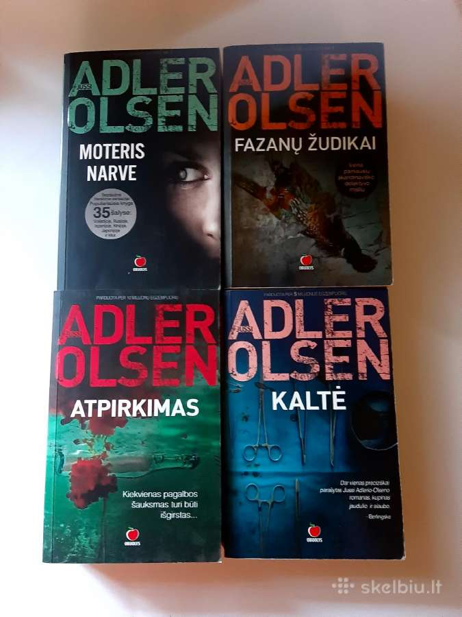 Adler Olsen 4 detektyvų serija