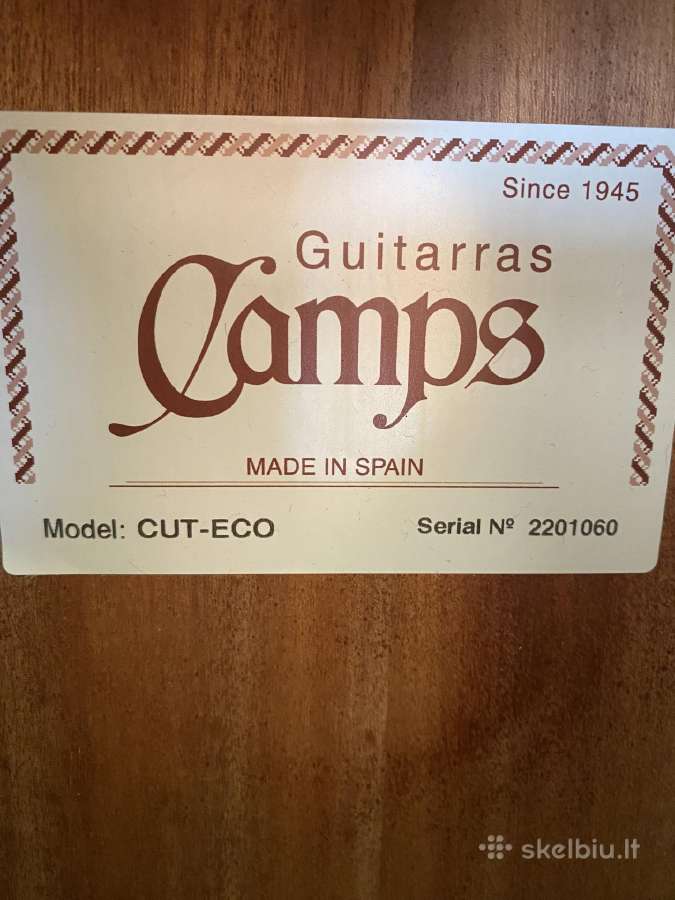 Parduodama nauja gitara su dėklu - nuotraukos Nr. 7