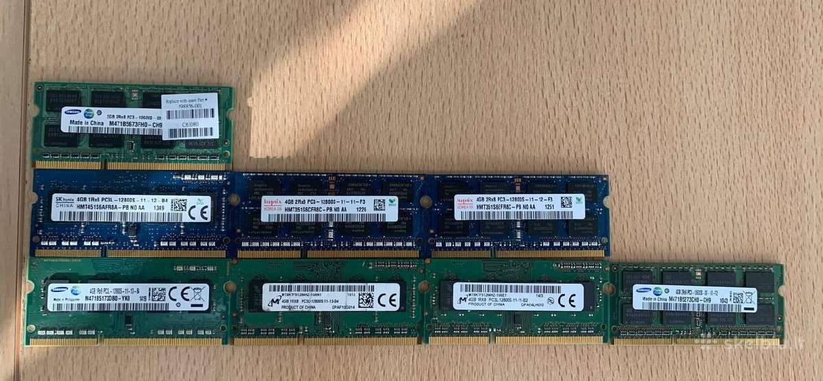 Ddr 3 Pc3 ir Pc3l 4gb / 2gb laptop