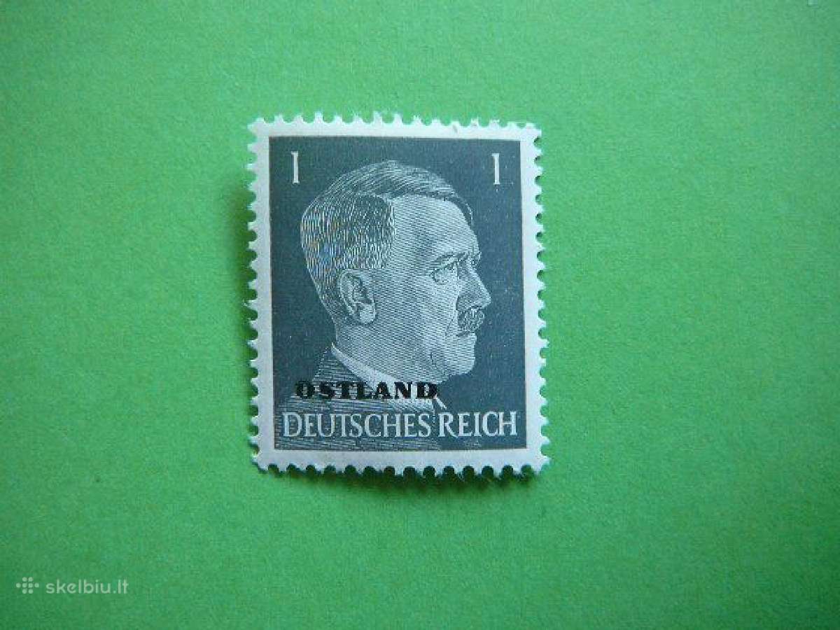Ostland Vokietija - Lietuva 1941 (1) Mnh ost01sm