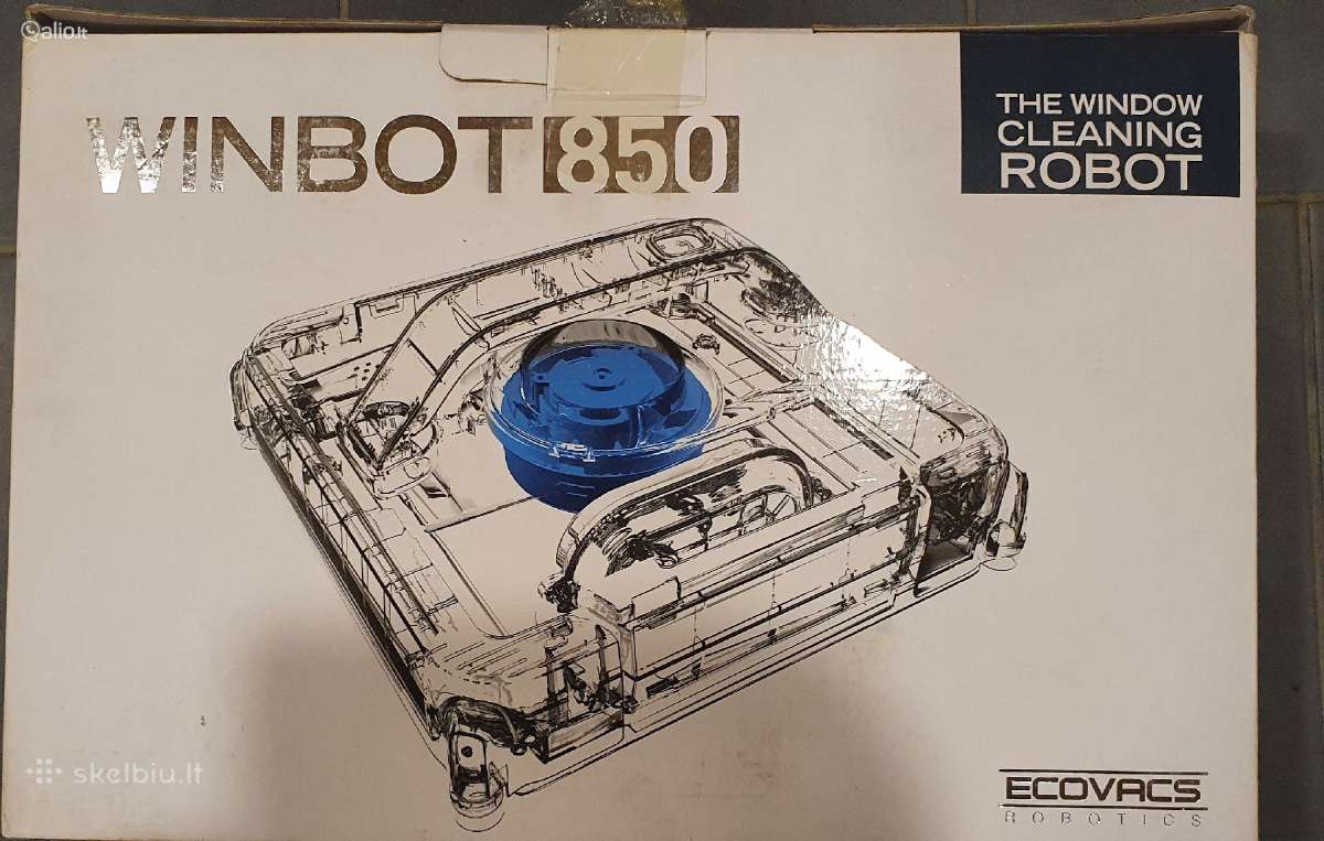 Langų Valymo Robotas Ecovacs Winbot 850 - Skelbiu.lt