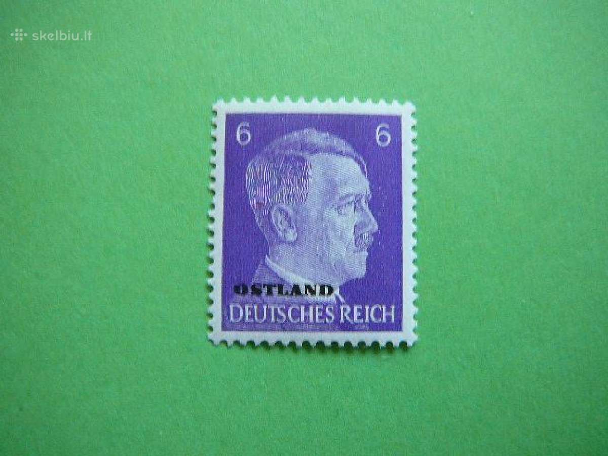 Ostland Vokietija - Lietuva 1941 (6) Mnh ost05sm
