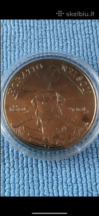 Monetos UK 2005m. 2x5 svarai, cu-ni - nuotraukos Nr. 3
