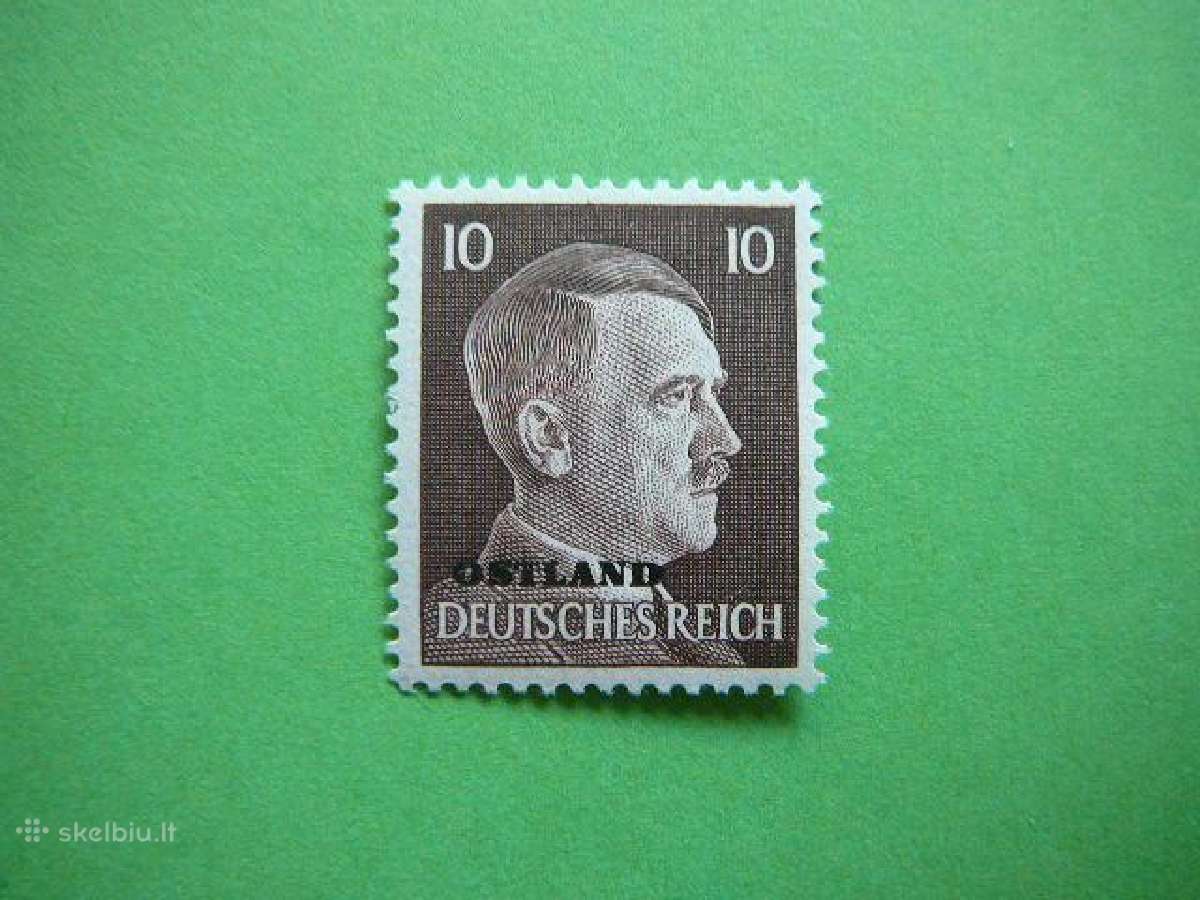 Ostland Vokietija - Lietuva 1941 (10) Mnh ost07sm