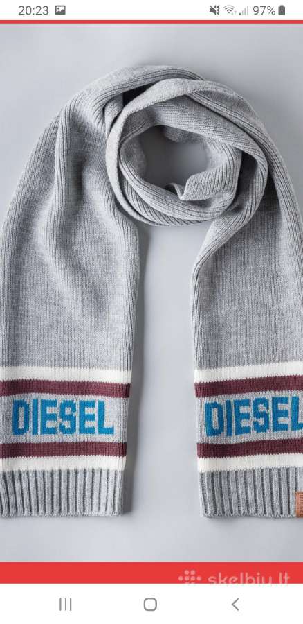 Originalus Diesel šalikas - nuotraukos Nr. 19